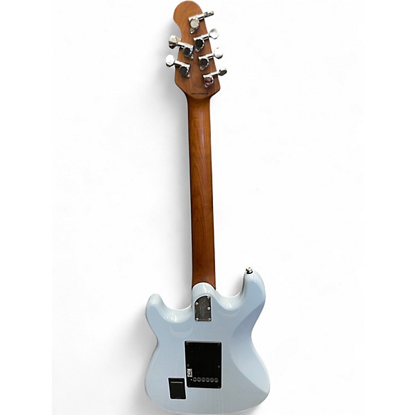 Used Sterling by Music Man Cutlass CT50 Aqua Grey Solid Body Electric Guitar