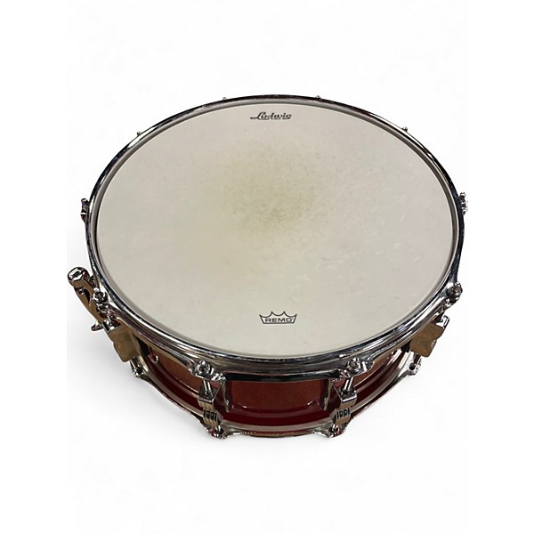 Used DW 15X6.5 VISTALITE ACRYLIC VISTALITE RED Drum
