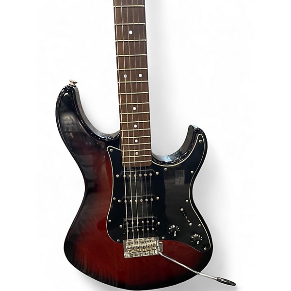 Used Yamaha Pacifica Vintage Sunburst Solid Body Electric Guitar