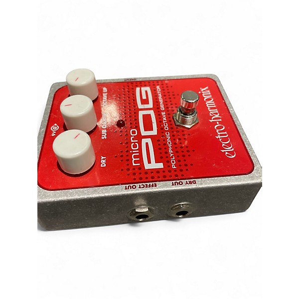 Used Electro-Harmonix Micro Pog Polyphonic Octave Generator Effect Pedal