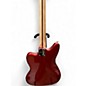 Used Squier JAGUAR BASS Candy Apple Red Electric Bass Guitar
