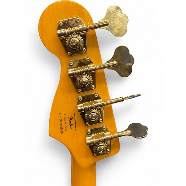 Used Squier Classic Vibe 1960S Jazz Bass Alpine White Electric Bass Guitar