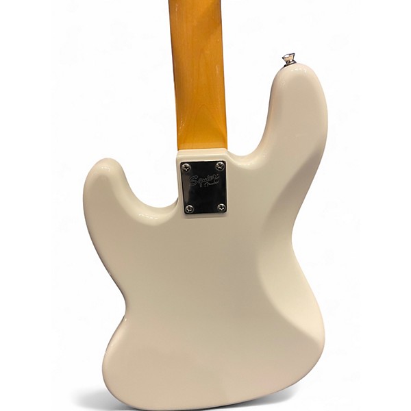 Used Squier Classic Vibe 1960S Jazz Bass Alpine White Electric Bass Guitar