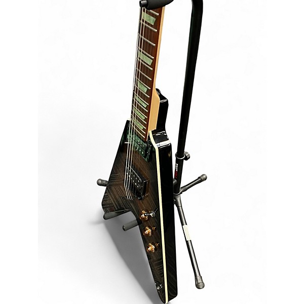 Used Dean 79 Series V Trans Brown Solid Body Electric Guitar