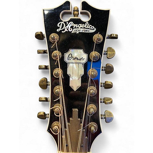 Used D'Angelico Premier Fulton Sunburst 12 String Acoustic Electric Guitar
