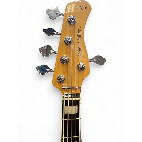 Used Marcus Miller V7 Antique White Electric Bass Guitar