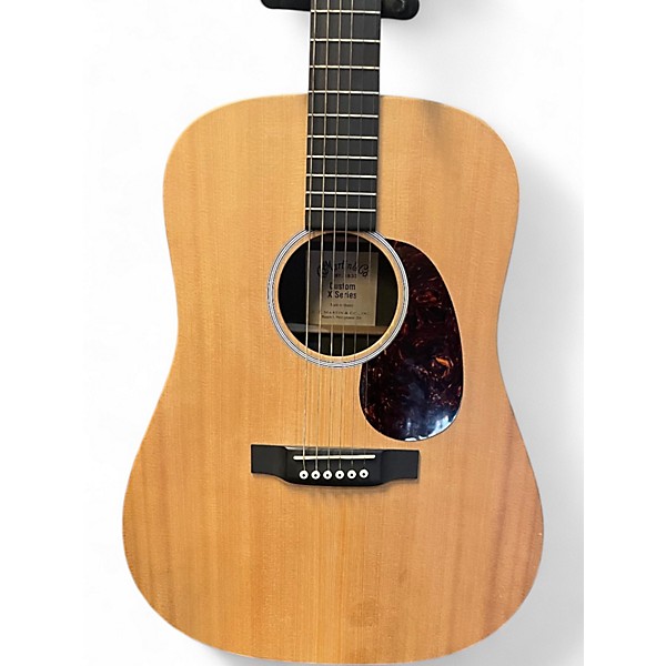 Used Martin CUSTOM X SERIES Natural Acoustic Electric Guitar