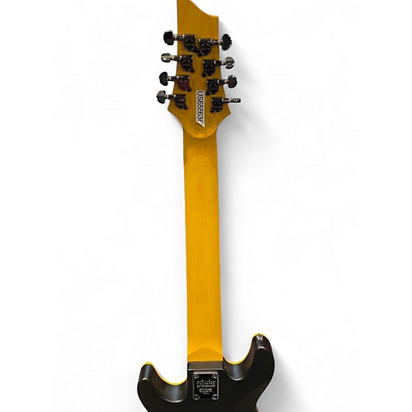 Used Schecter Guitar Research DEMON 8 Black Solid Body Electric Guitar