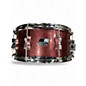 Used Ludwig 14in Backbeat Snare RED SPARKLE Drum thumbnail