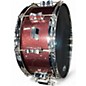 Used Ludwig 14in Backbeat Snare RED SPARKLE Drum
