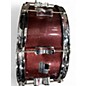 Used Ludwig 14in Backbeat Snare RED SPARKLE Drum