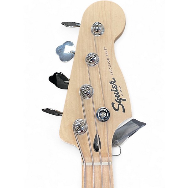 Used Squier Precision Bass Seafoam Green Electric Bass Guitar