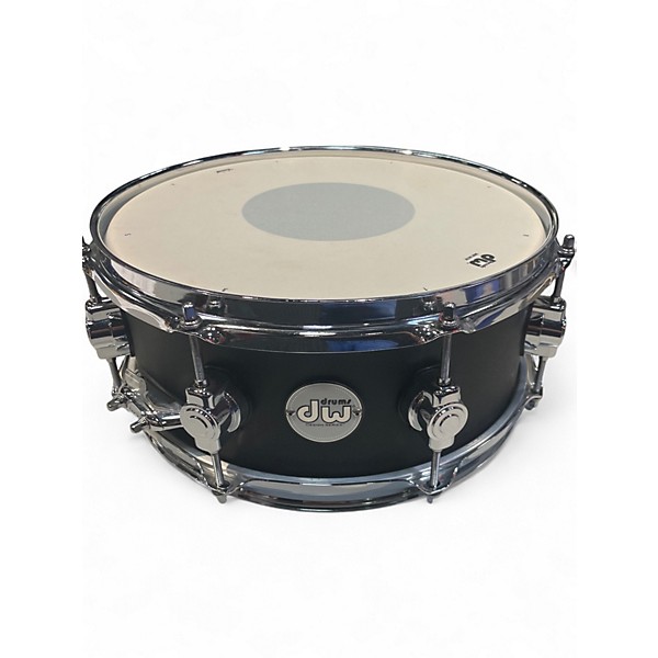 Used DW 5.5X12 Design Series Snare Black Drum