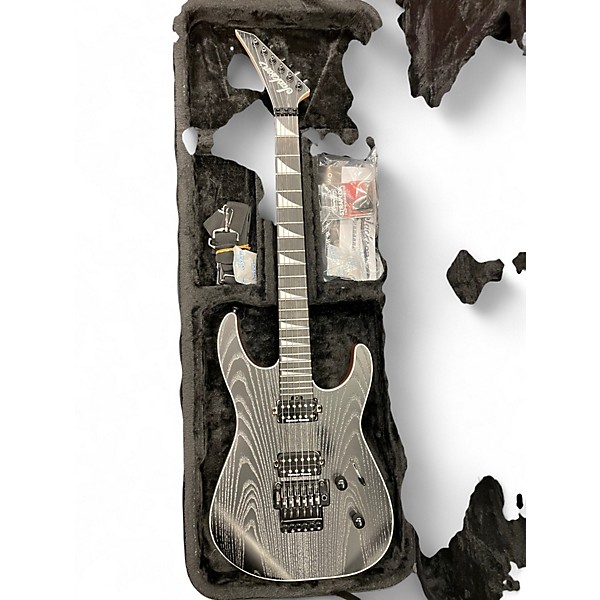 Used Jackson MJ Series Dinky DKRA Matte Black Ash Solid Body Electric Guitar