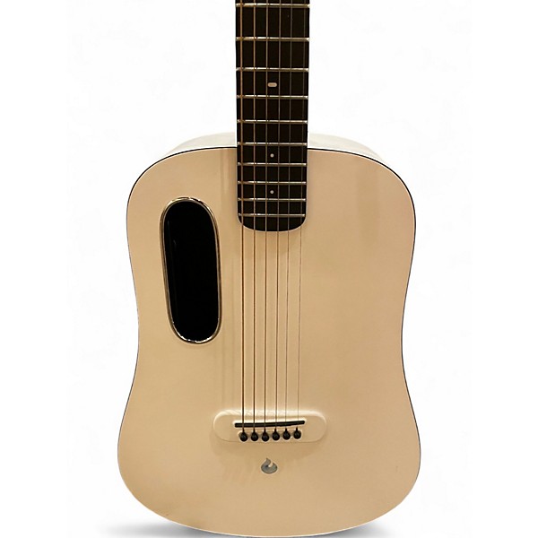 Used LAVA MUSIC LAVA ME play 36" Frost White Acoustic Electric Guitar