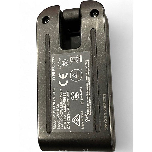 Used Fender Mustang Micro Battery Powered Amp