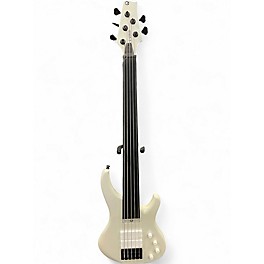 Used 2024 G. Gould GGI5 FRETLESS WHITE Electric Bass Guitar