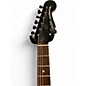Used Squier affinity jazzmaster Metallic Black Solid Body Electric Guitar