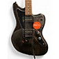 Used Squier affinity jazzmaster Metallic Black Solid Body Electric Guitar