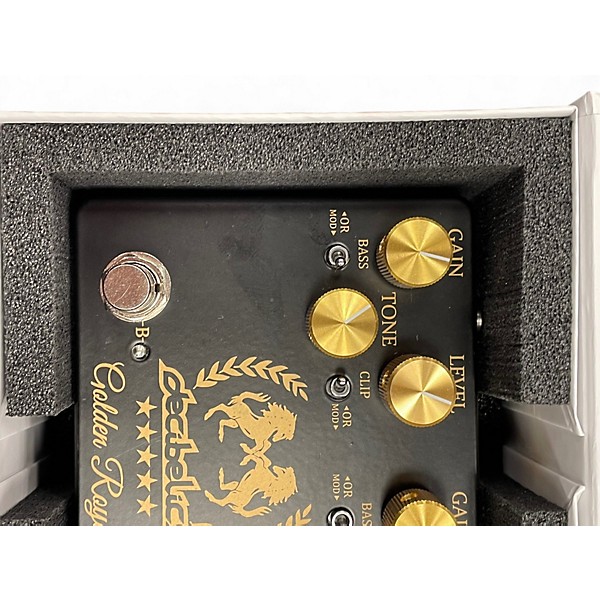 Used Decibelics golden horse Effect Pedal