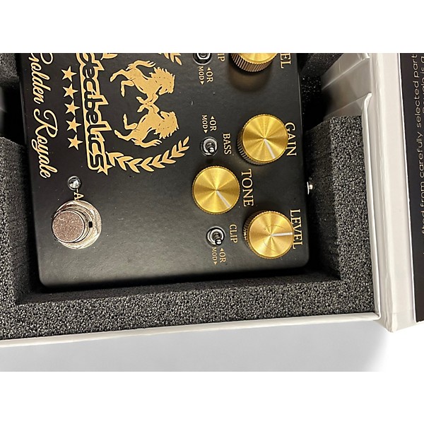 Used Decibelics golden horse Effect Pedal