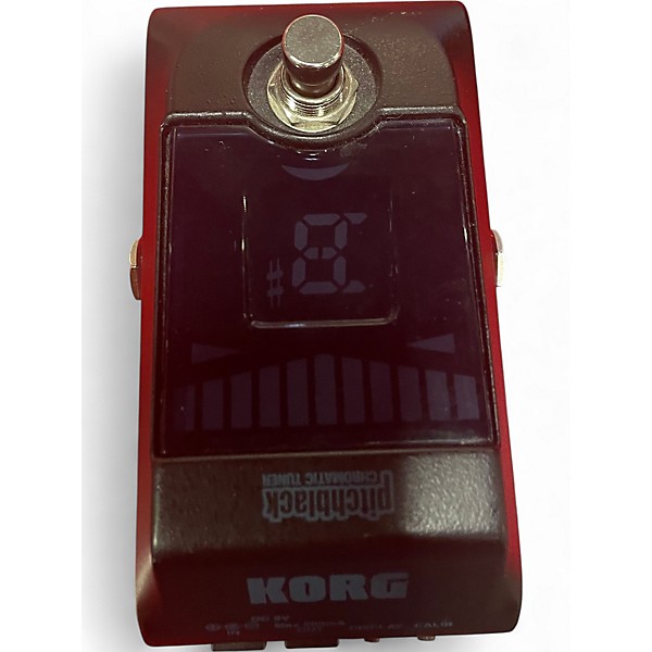 Used KORG PB01 Pitchblack Chromatic Tuner Pedal