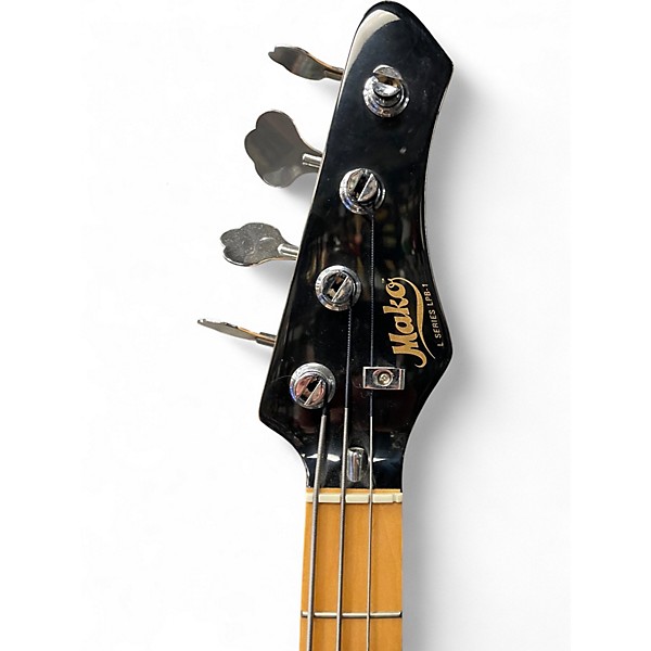 Used Mako LPB-1 Black Electric Bass Guitar
