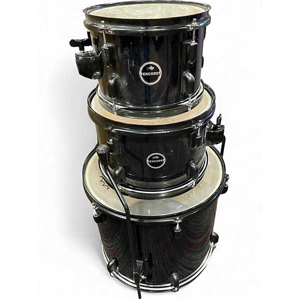 Used PDP by DW 5 Piece Encore  Black Onyx Drum Kit