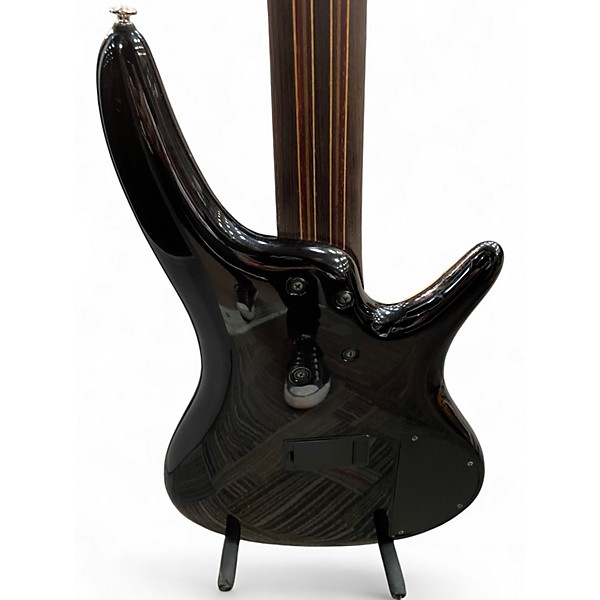 Used Ibanez Premium SR2605L Cerulean Blue Electric Bass Guitar