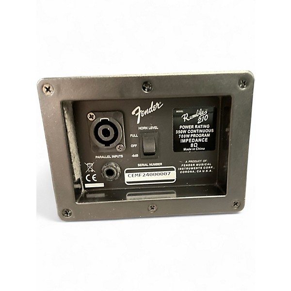 Used Fender Rumble 210 Cab Bass Cabinet