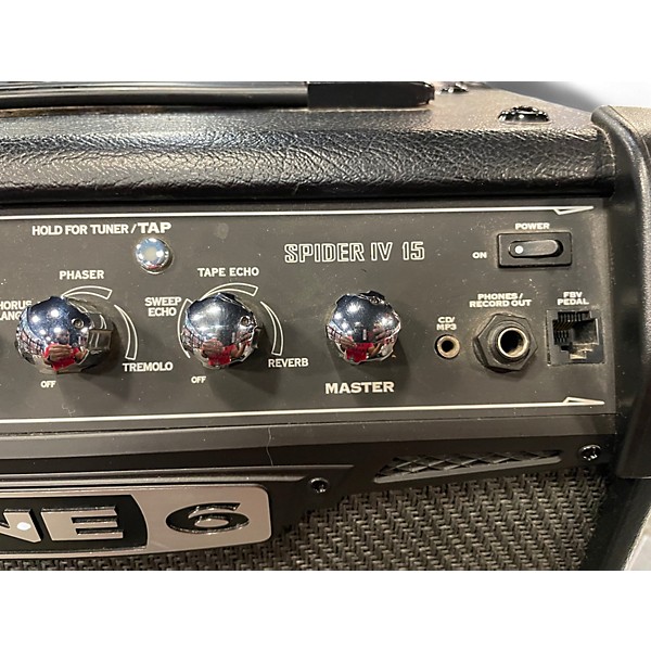 Used Line 6 Spider IV 15W 1X8 Guitar Combo Amp