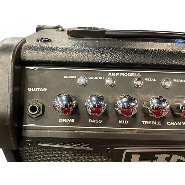 Used Line 6 Spider IV 15W 1X8 Guitar Combo Amp