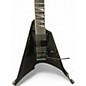 Used ESP E-II Arrow Neck Thru Black Solid Body Electric Guitar