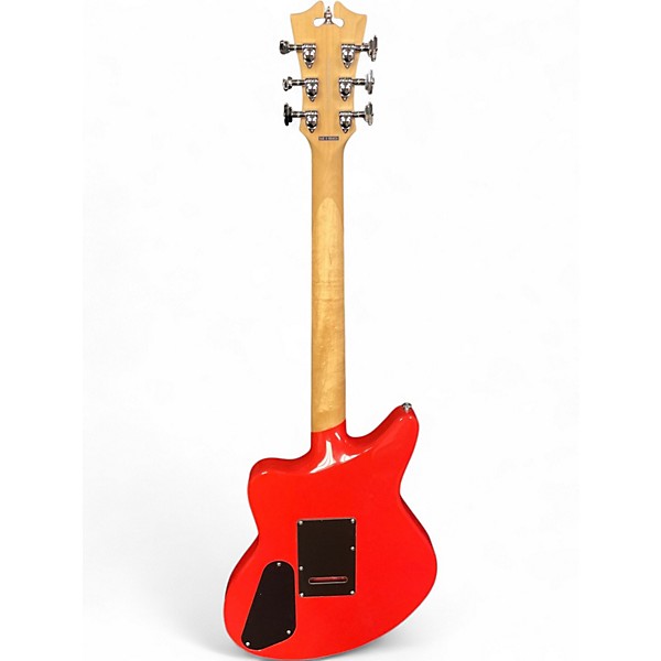 Used D'Angelico premiere bedford sh Fiesta Red Solid Body Electric Guitar