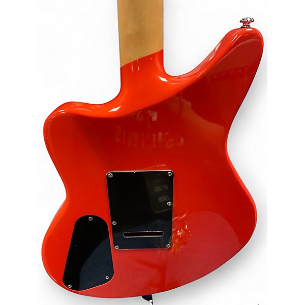 Used D'Angelico premiere bedford sh Fiesta Red Solid Body Electric Guitar