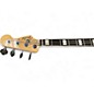 Used Fender American Elite Jazz Bass Jade Pearl Metallic Electric Bass Guitar