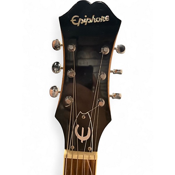 Used 2007 Epiphone Casino Natural Hollow Body Electric Guitar