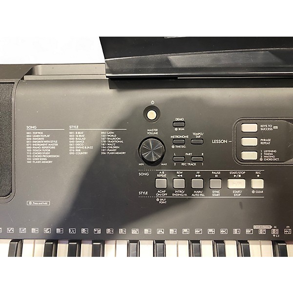 Used Yamaha PSREW310 Portable Keyboard