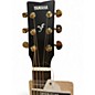 Used Yamaha FX335C Black Acoustic Electric Guitar