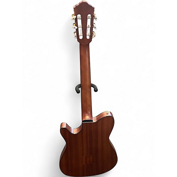 Used Ibanez FRH10N-BSF 2 Tone Sunburst Classical Acoustic Electric Guitar