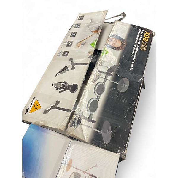 Used Behringer XD8USB 8 PIECE ELECTRONIC DRUM SET Electric Drum Set