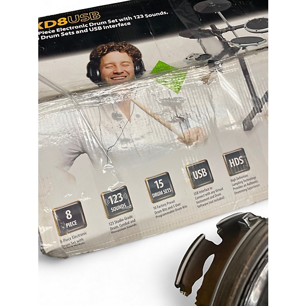 Used Behringer XD8USB 8 PIECE ELECTRONIC DRUM SET Electric Drum Set