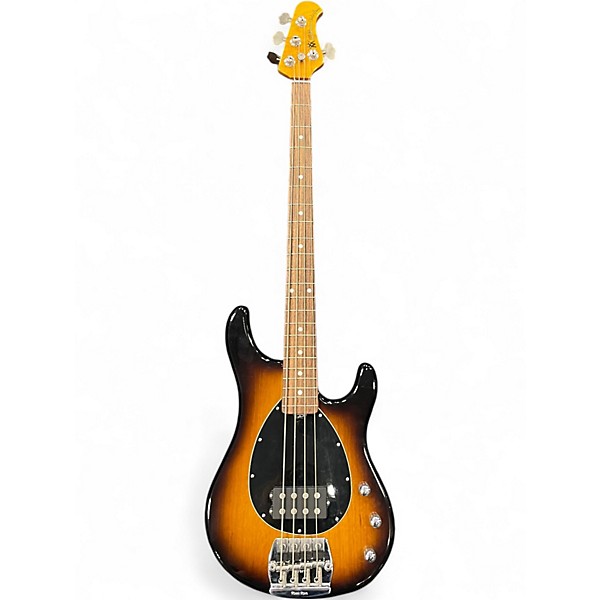 Used Ernie Ball Music Man Sterling USA 4H Tobacco Sunburst Electric Bass Guitar
