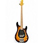 Used Ernie Ball Music Man Sterling USA 4H Tobacco Sunburst Electric Bass Guitar thumbnail