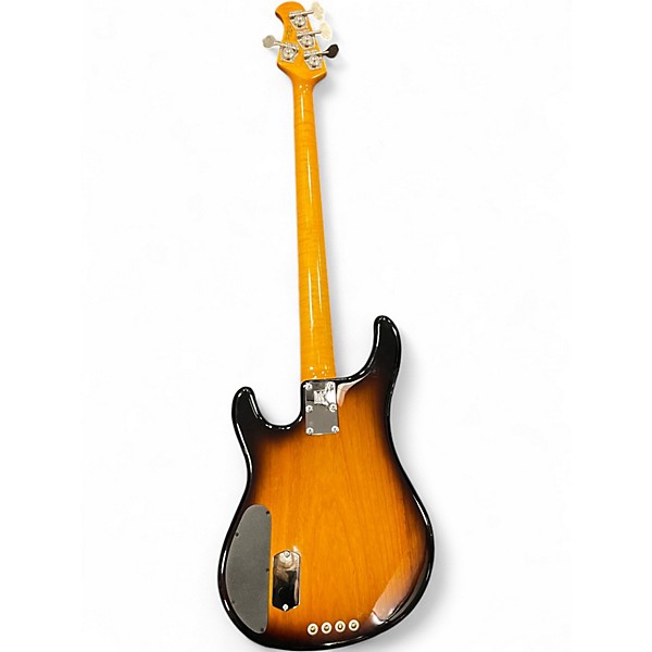Used Ernie Ball Music Man Sterling USA 4H Tobacco Sunburst Electric Bass Guitar