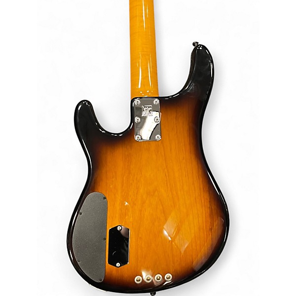 Used Ernie Ball Music Man Sterling USA 4H Tobacco Sunburst Electric Bass Guitar