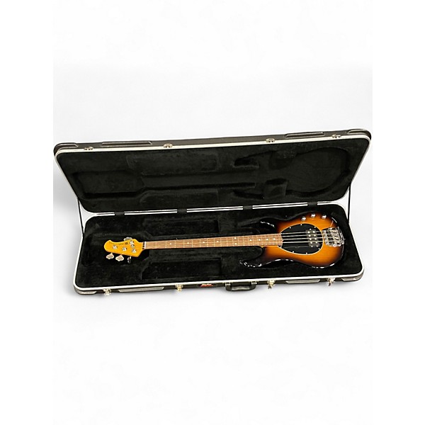 Used Ernie Ball Music Man Sterling USA 4H Tobacco Sunburst Electric Bass Guitar