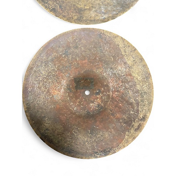 Used MEINL 14in Byzance Dark Hi Hat Pair Cymbal