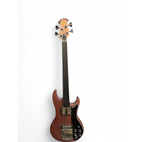 Vintage 1979 Ovation MAGNUM IV FRETLESS BROWN STAIN Electric Bass Guitar