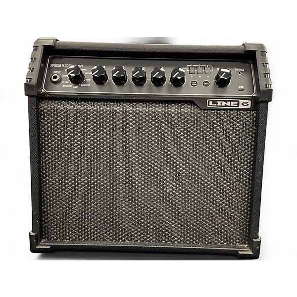 Used Line 6 Spider V 20 MkII 20w 1x8 Guitar Combo Amp